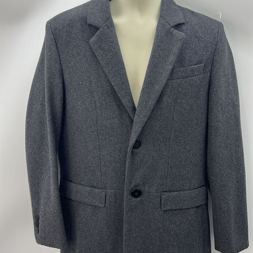 Kinloch Scotland men’s dark gray peacoat dark gray